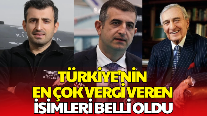 Vergi Rekortmenleri Açıklandı! İlk İki Sırayı Bayraktar Kardeşler Aldı